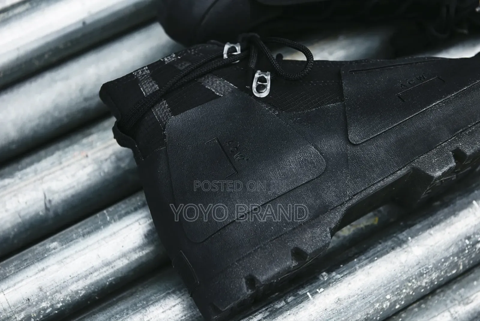 All Star Converse a-Cold -Wall * Taylor Triple Black Fashion Boots