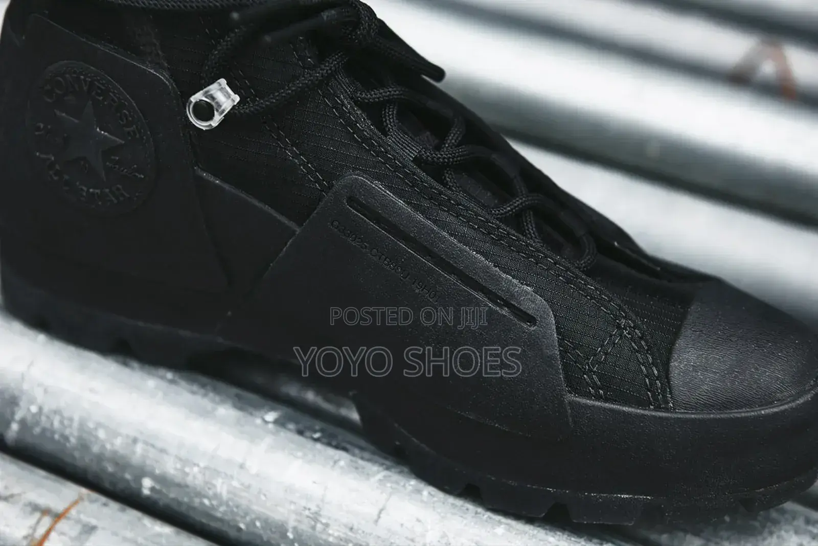 All Star Converse a-Cold -Wall * Taylor Triple Black Fashion Boots