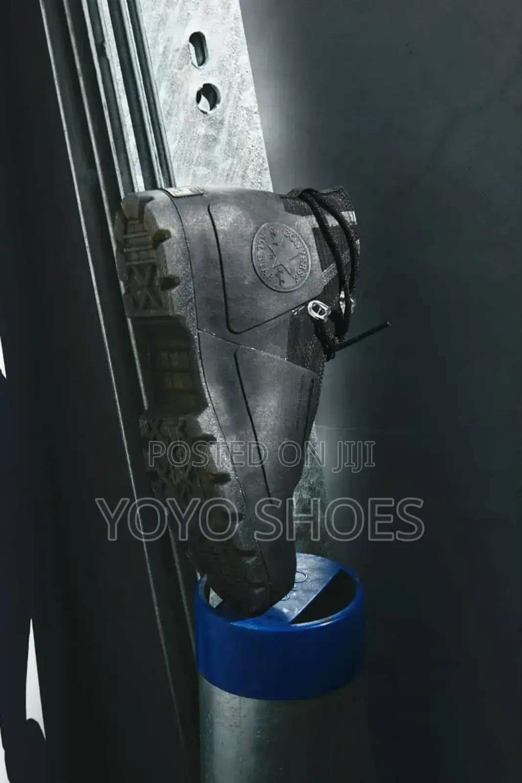 All Star Converse a-Cold -Wall * Taylor Triple Black Fashion Boots