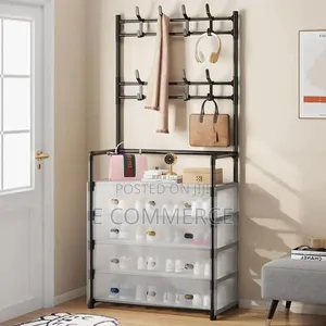 5 Layer Shoes Rack With Hanger