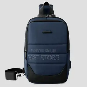 Quality Chest Cross Bag With USB Port