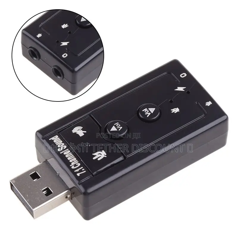 Usb Virtual 7.1 Cgannel Sound Adapter