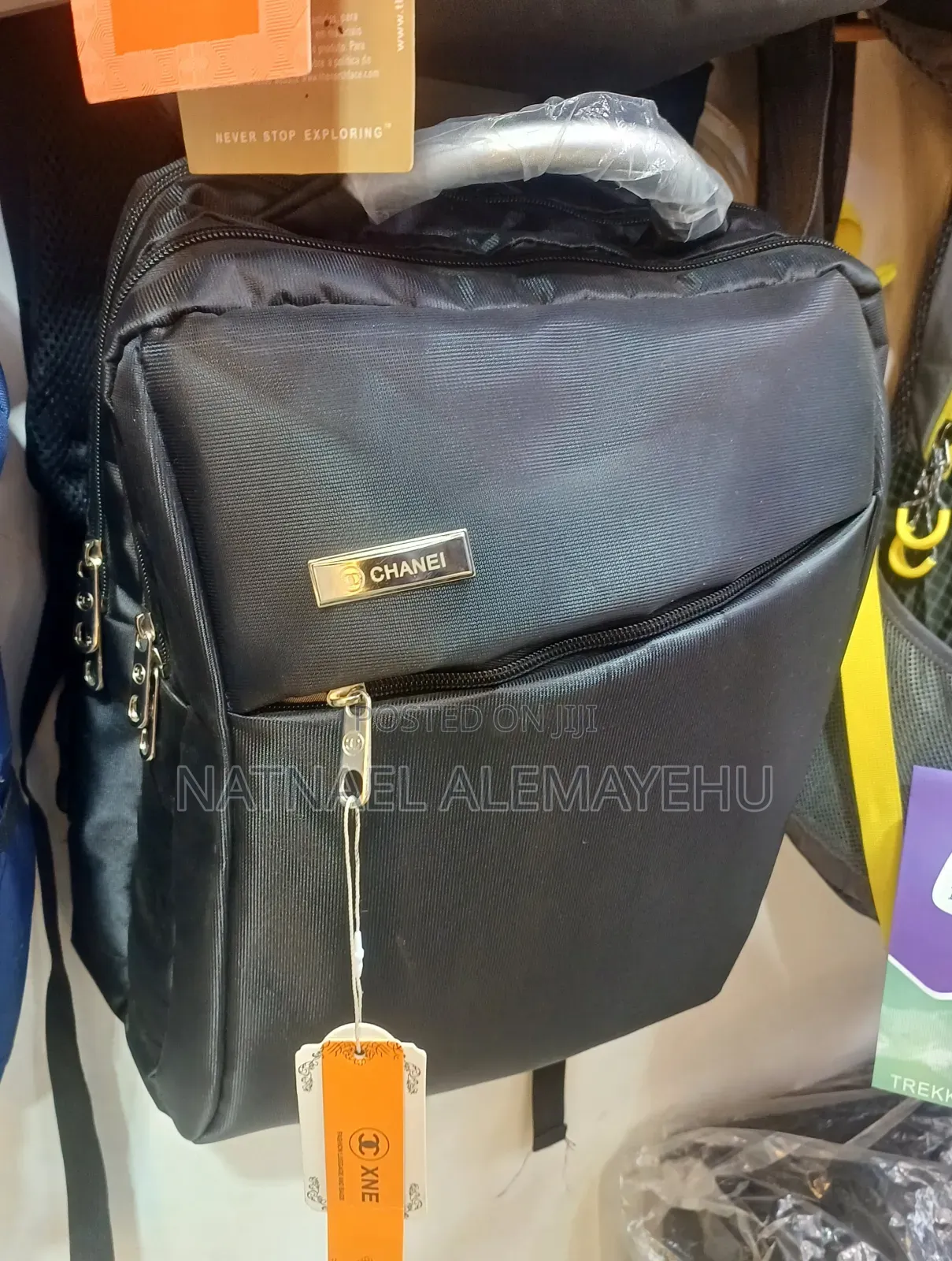 Black Laptop Backpack