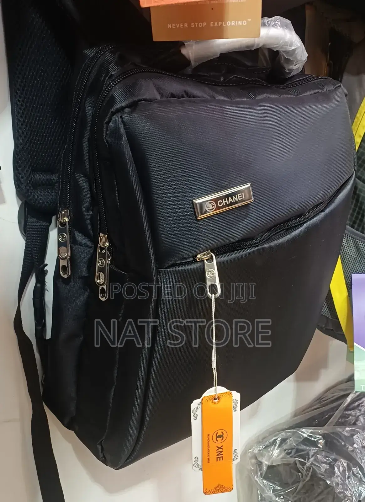 Black Laptop Backpack
