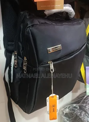 Black Laptop Backpack