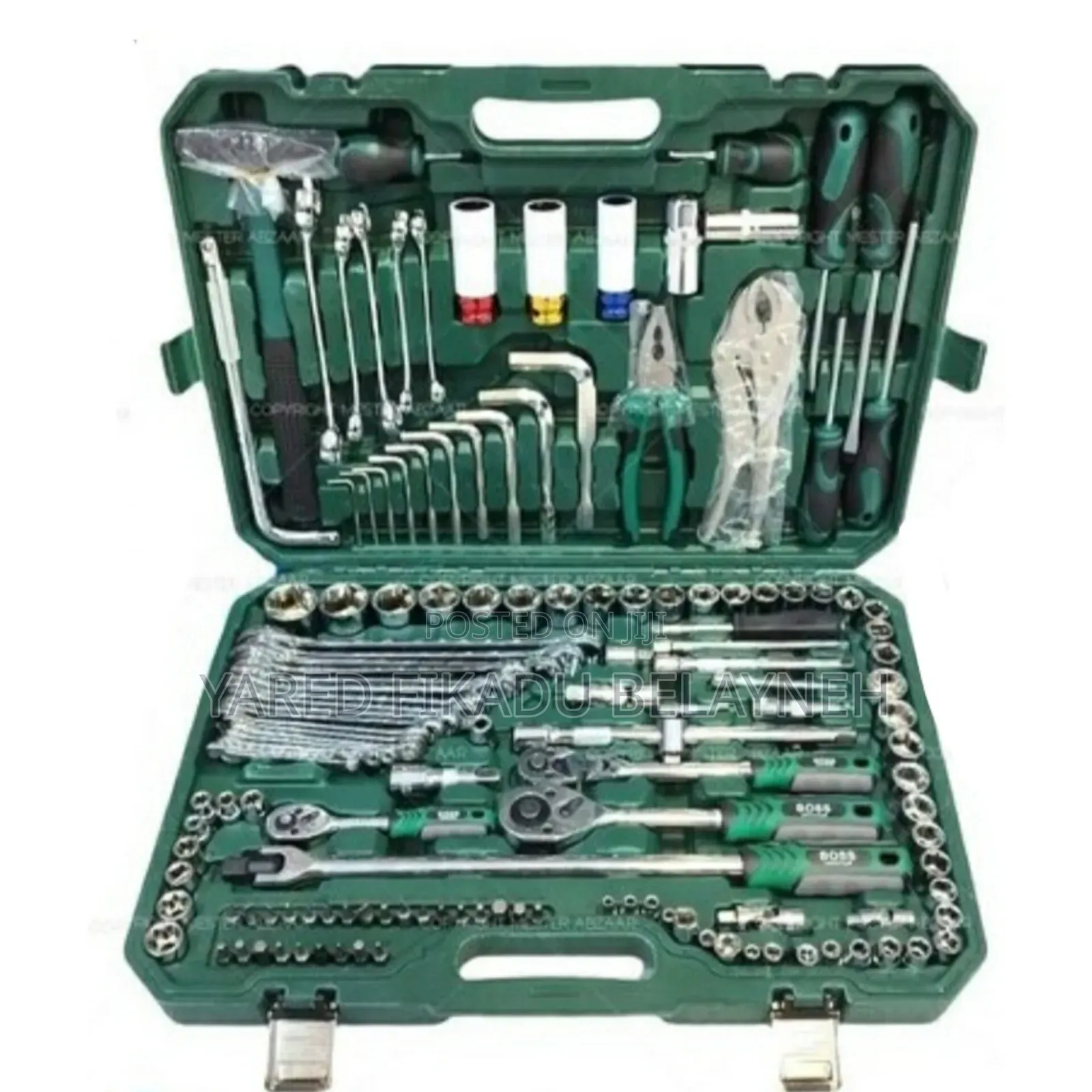 Automotive Combination Wrench Box Tools Set142 Piece