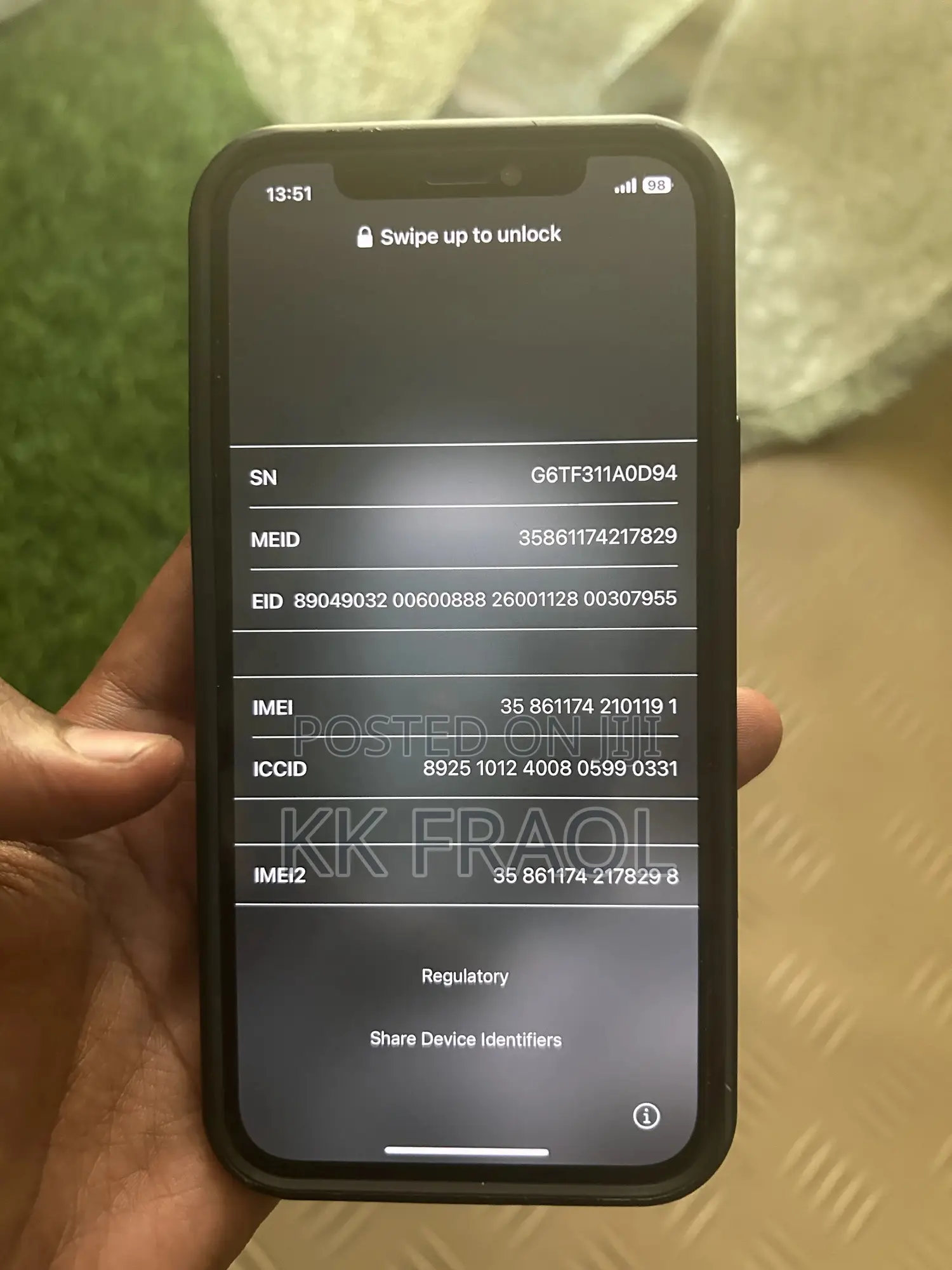 New Apple iPhone 12 Pro 256 GB White