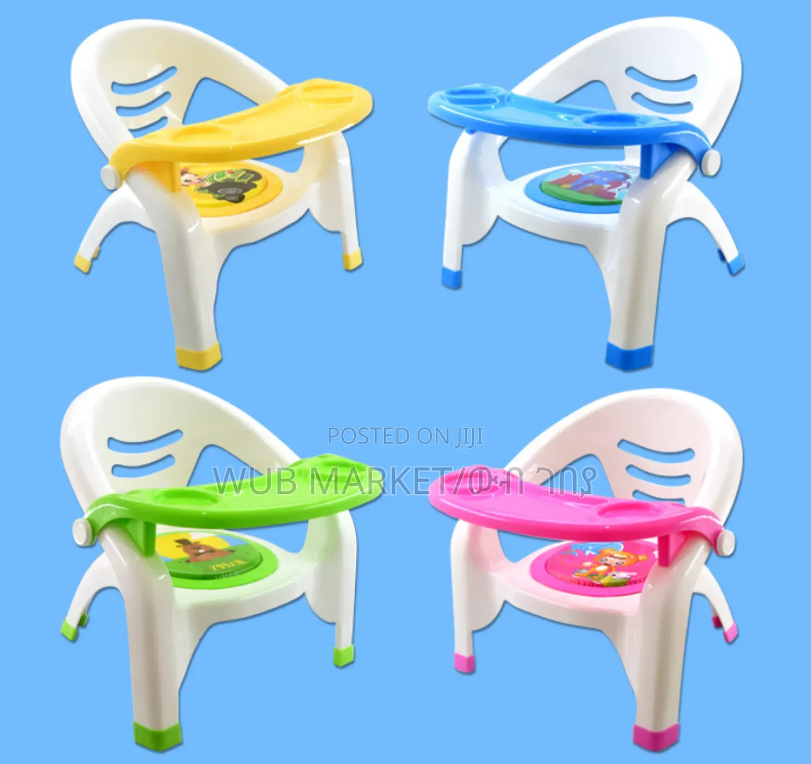 Baby Plastic Dining Chair