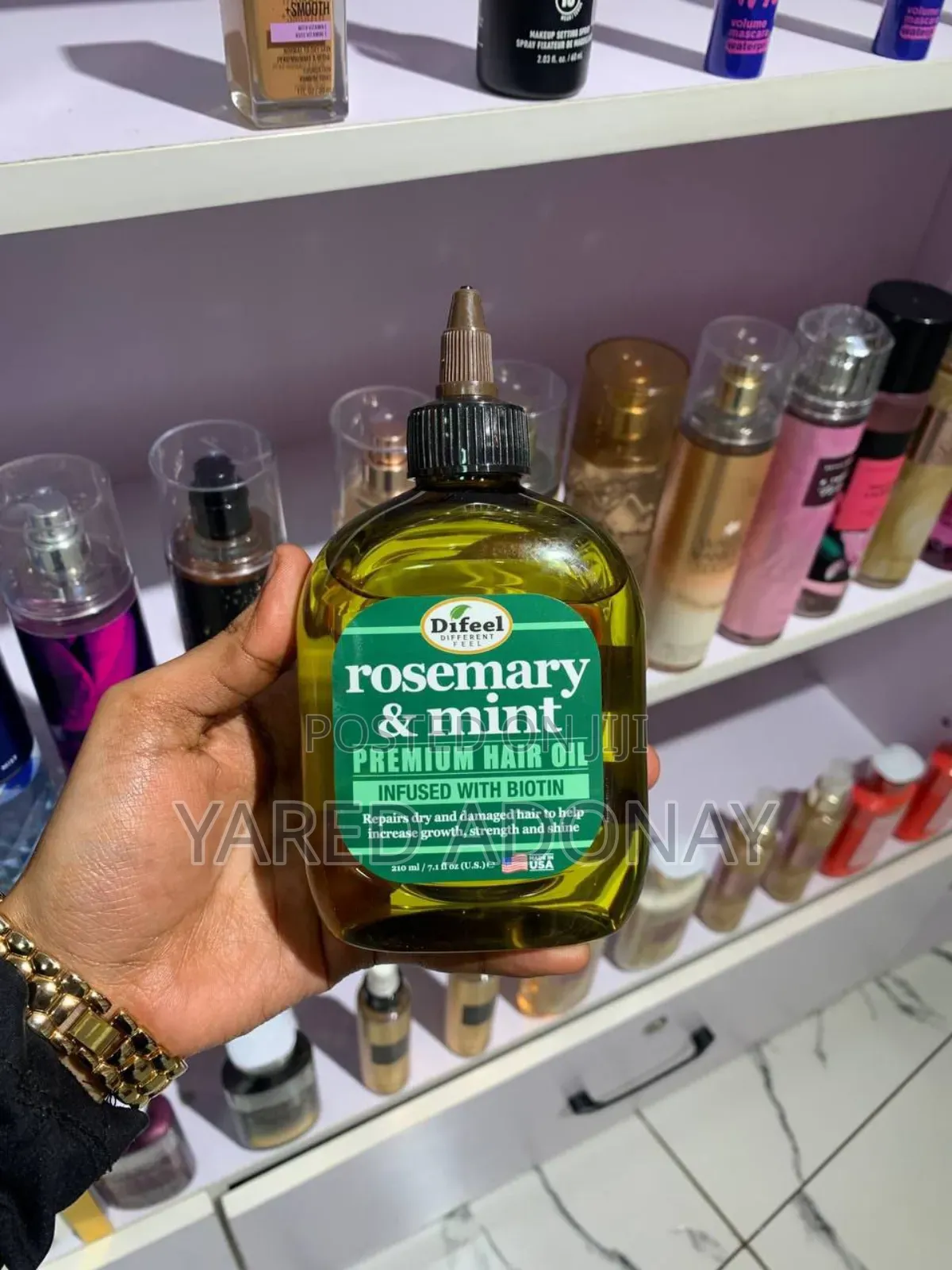 Difeel Rosemary Mint Premium Hair Oil