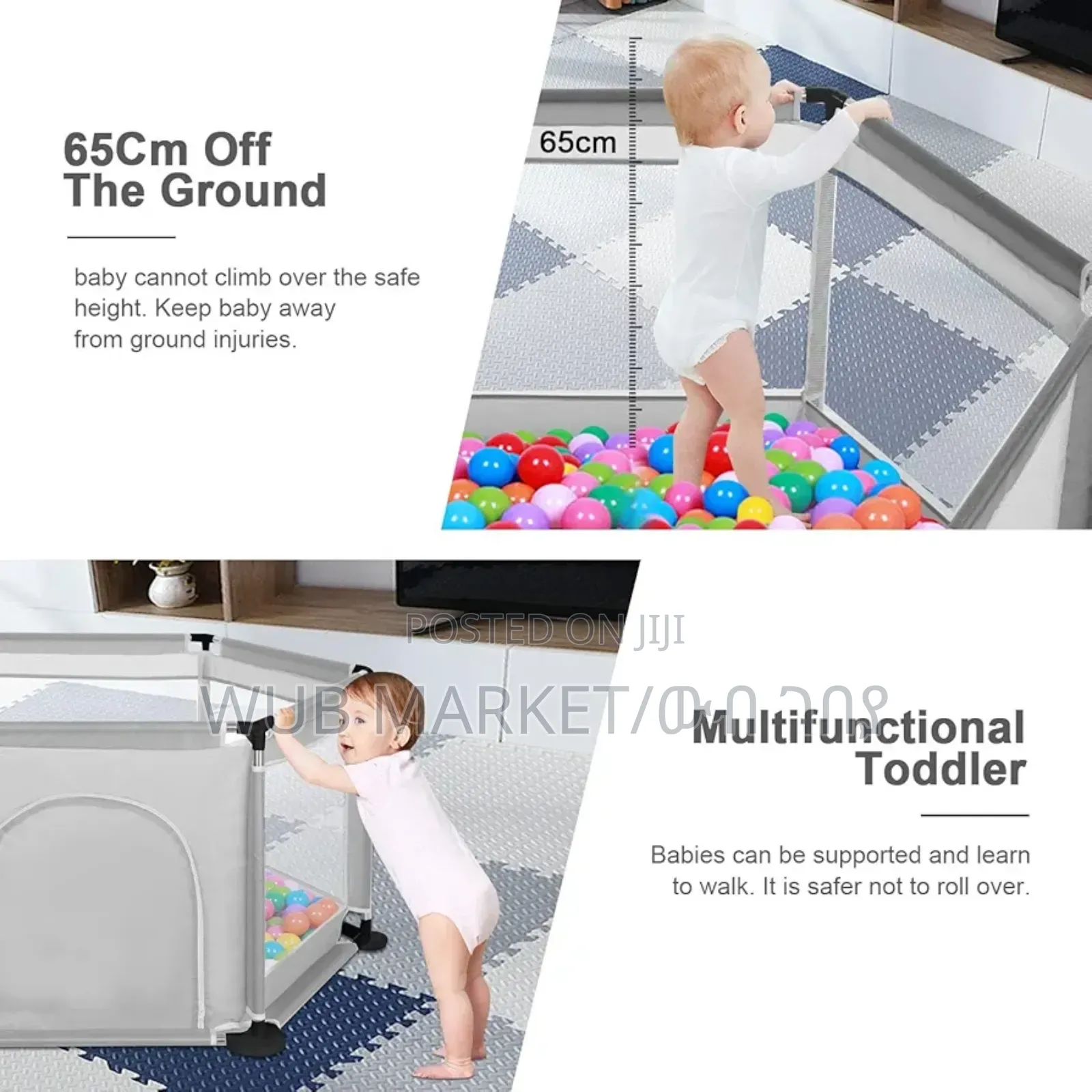 Happy Baby Game Fence(Play Pen)