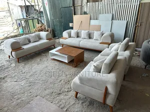 Maggie 7 Seater Luxury Sofa With Center Table