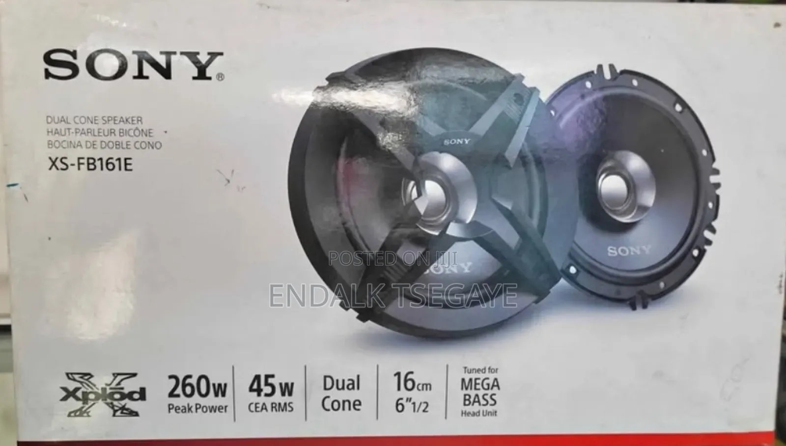 Sony Dual Cone Speaker