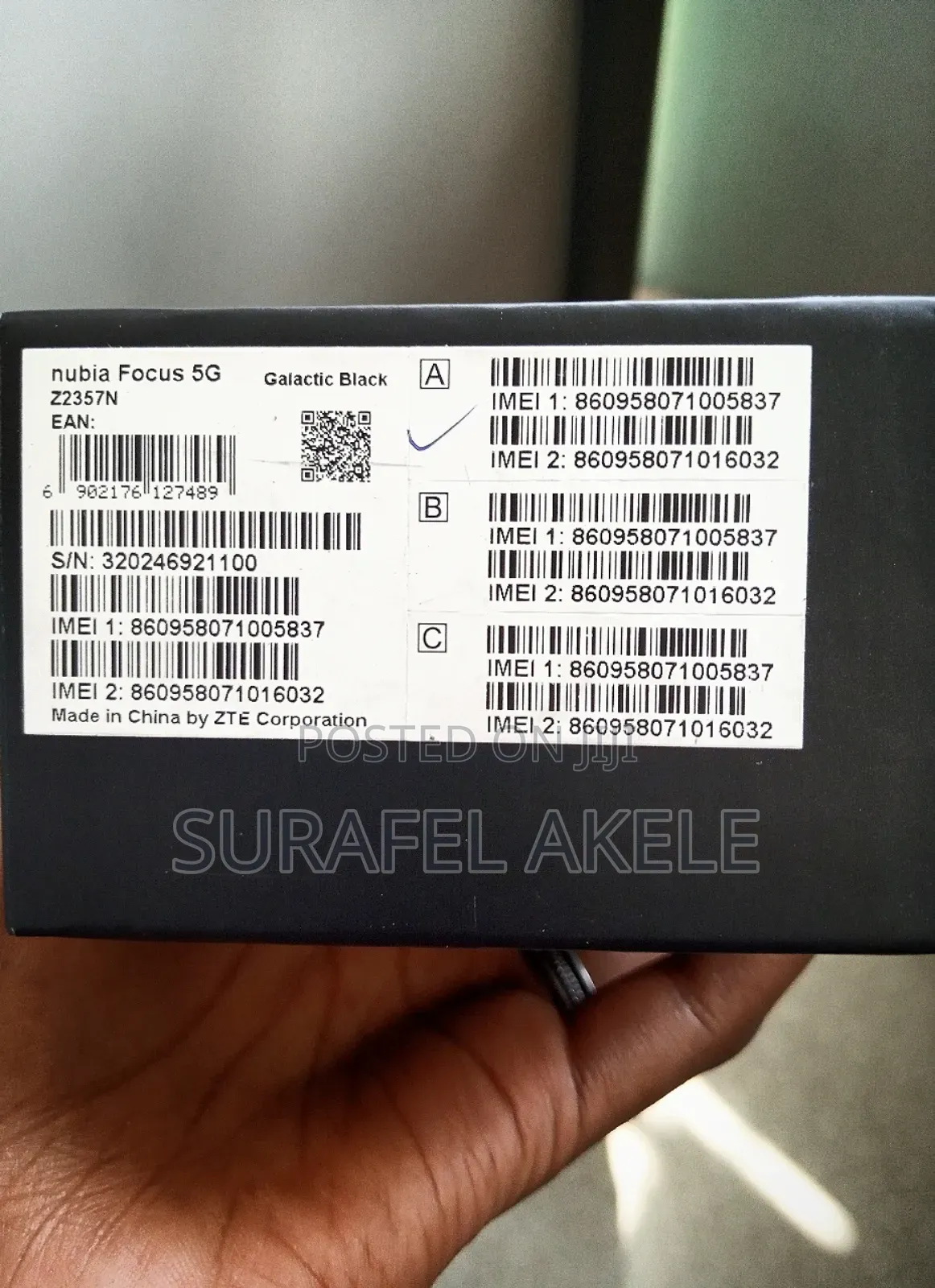 New ZTE nubia Focus Pro 256 GB