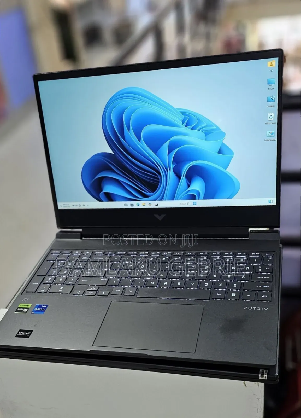 New Laptop HP Victus 16 16GB Intel Core I7 SSD 512GB