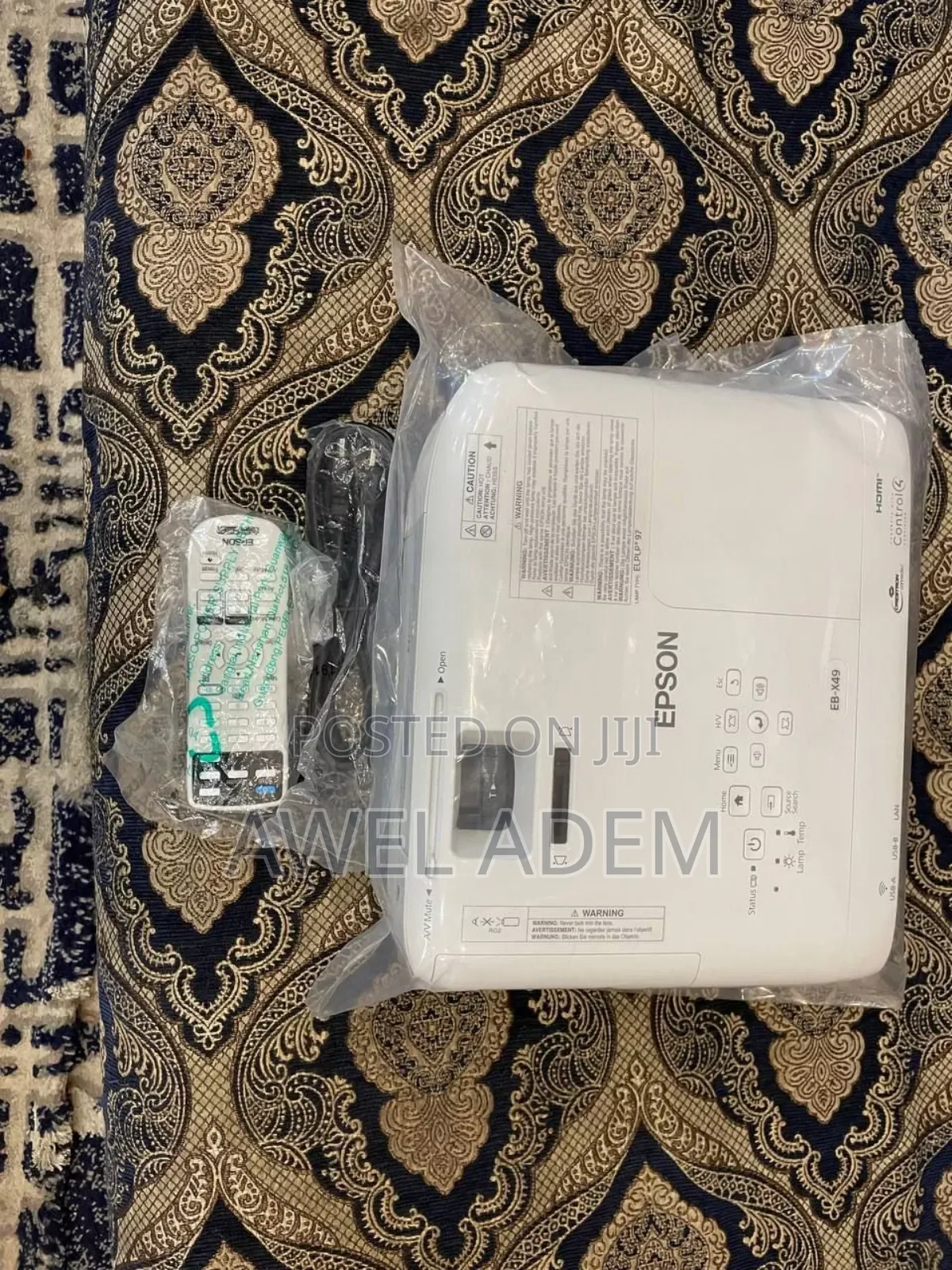 Epson-Eb-X49 Xga 3lcd Full Hd Projector 3600 Lumens