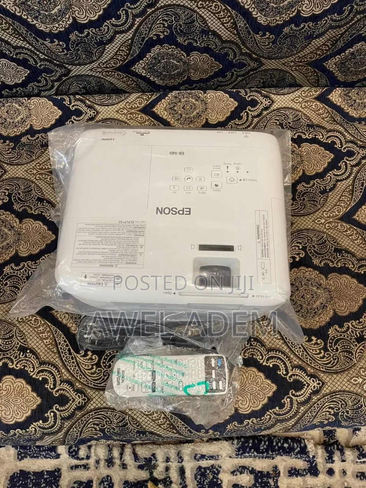 Epson-Eb-X49 Xga 3lcd Full Hd Projector 3600 Lumens