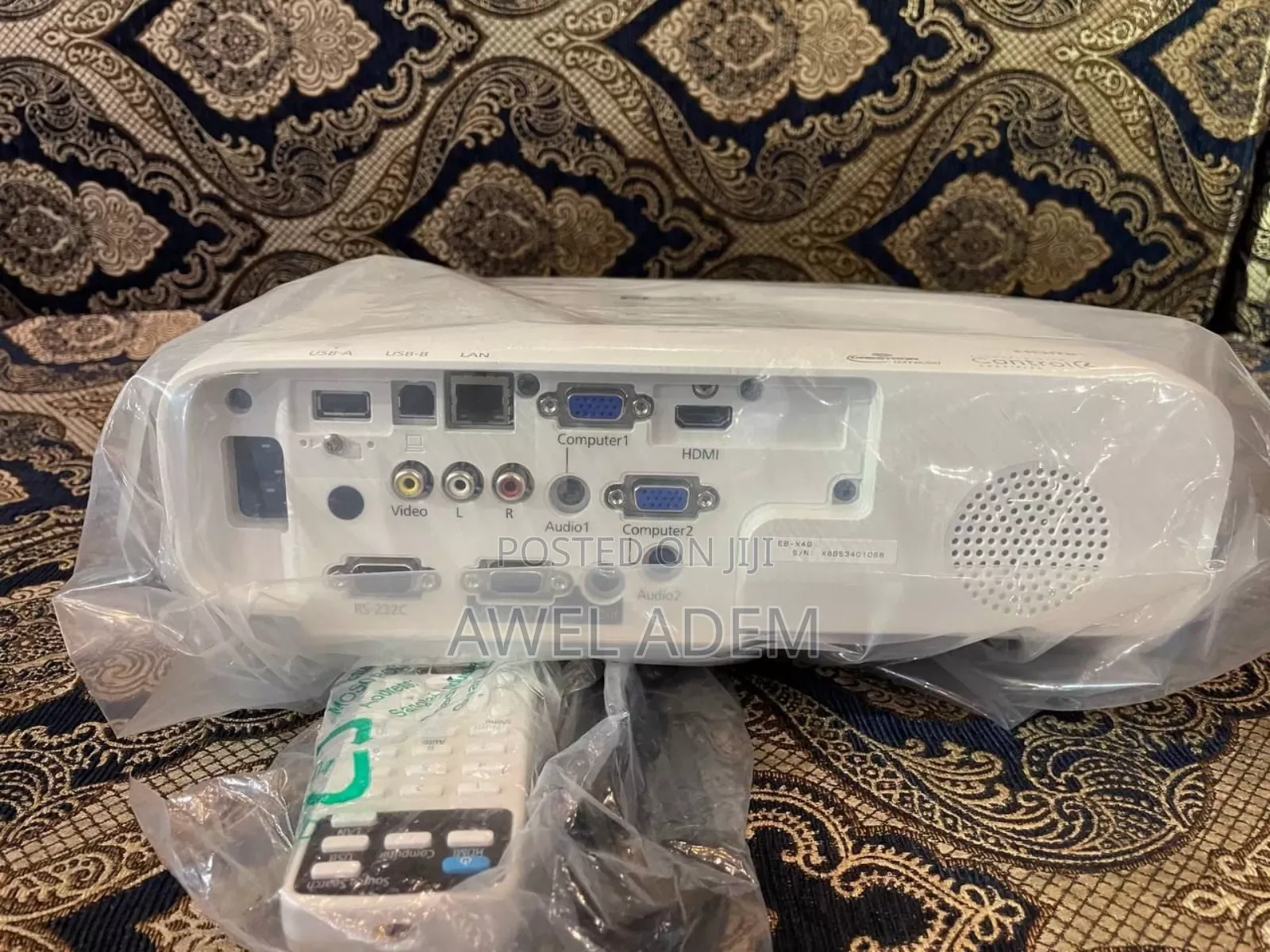 Epson-Eb-X49 Xga 3lcd Full Hd Projector 3600 Lumens