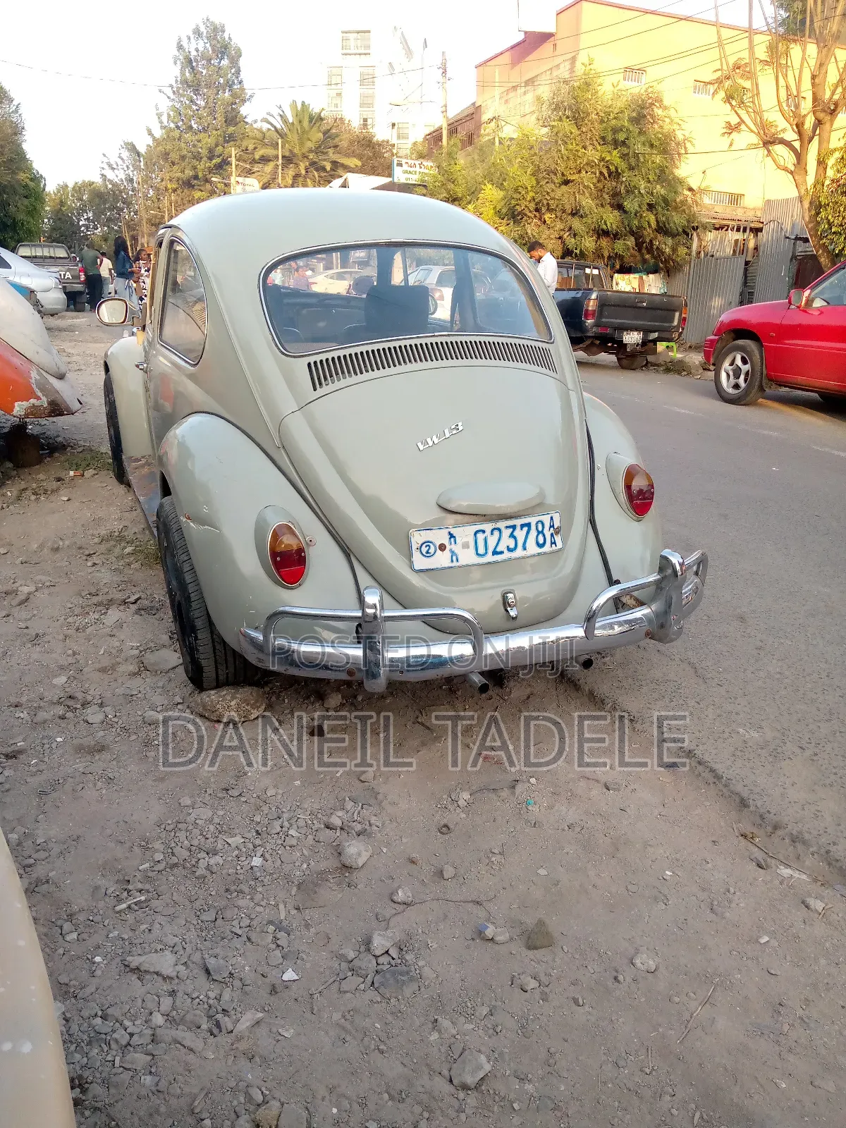 Volkswagen Beetle Cabriolet 1966 Gray