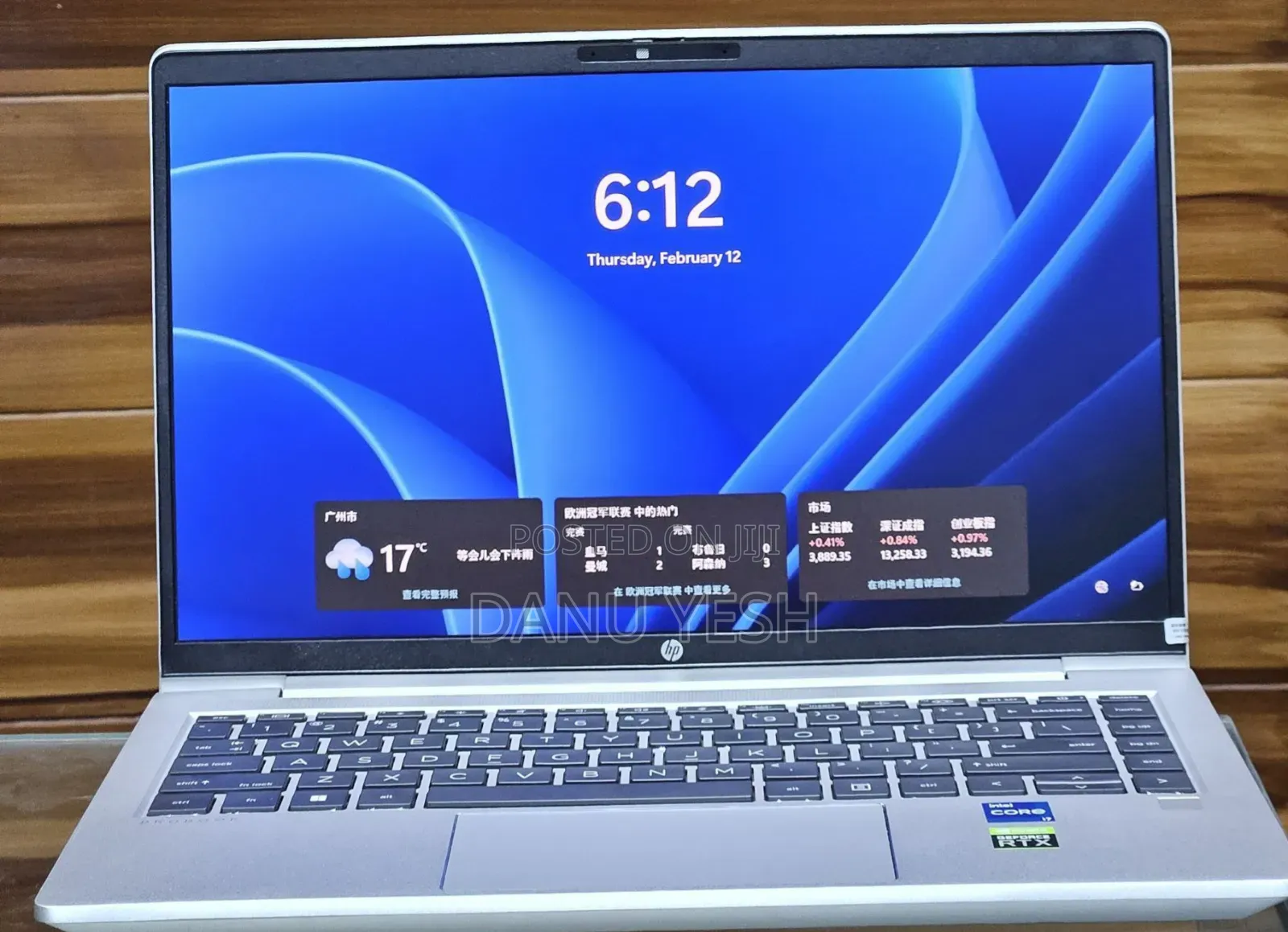 New Laptop HP 16GB Intel Core I7 SSD 512GB