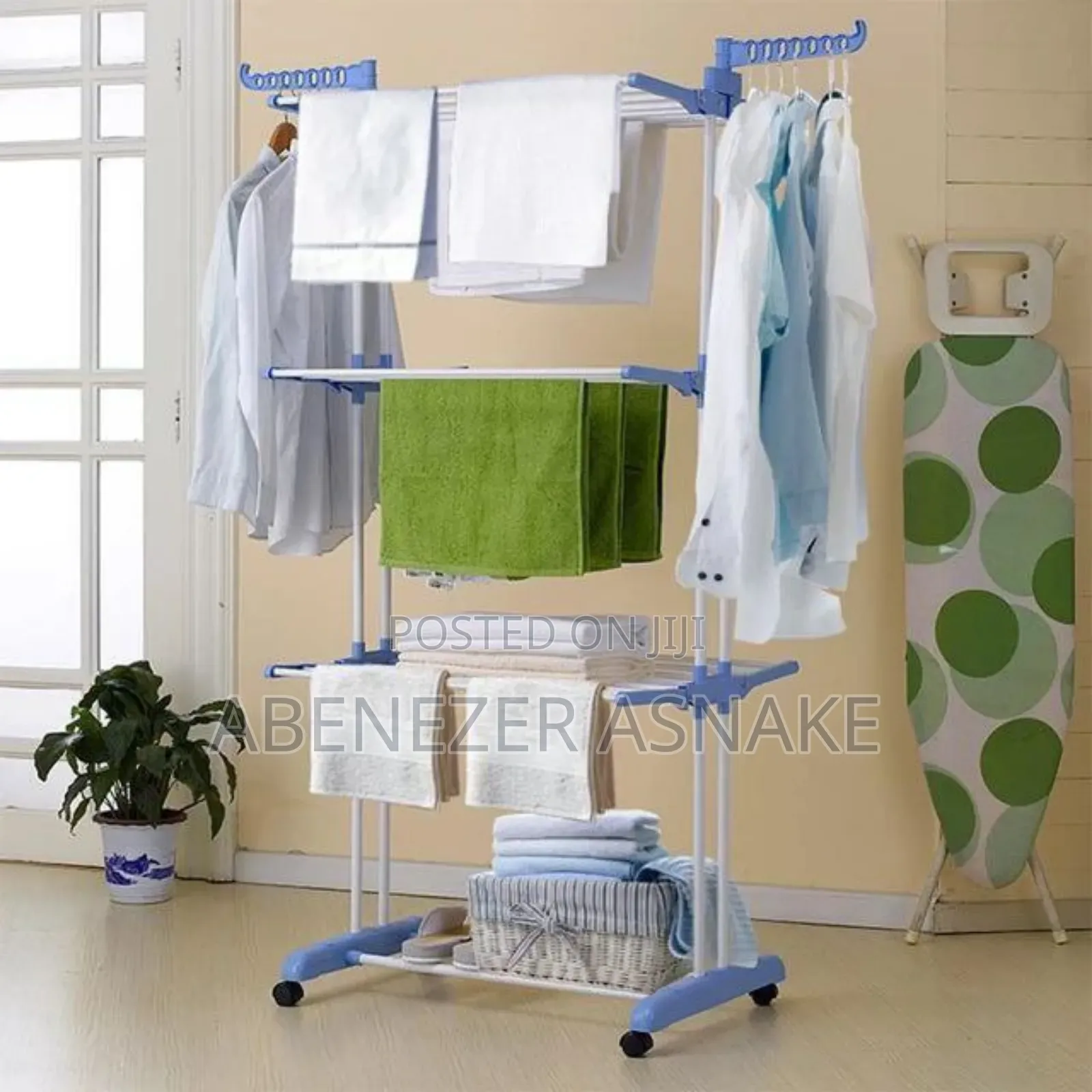 Three Layer Clothes Hanger Rack