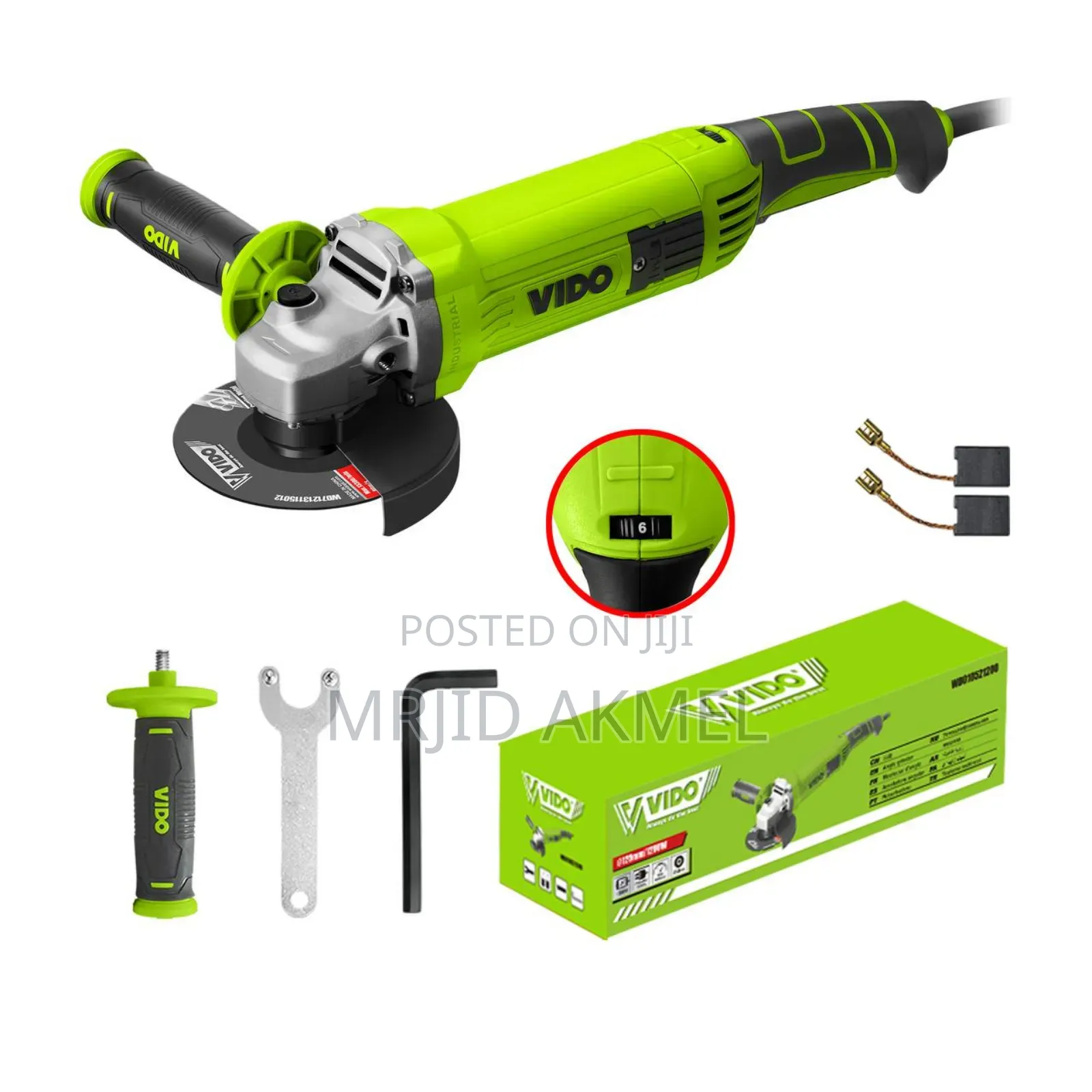 Vido 1200w 125mm Angle Grinder