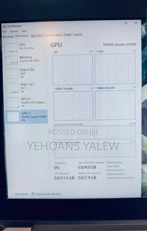 New Laptop HP ZBook 15u 16GB Intel Core I7 SSD 512GB