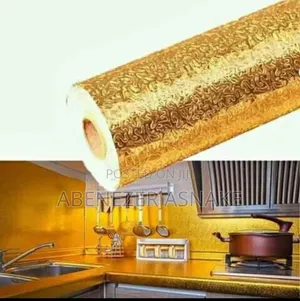 Versatile Kitchen Sticker (Golden Colour)