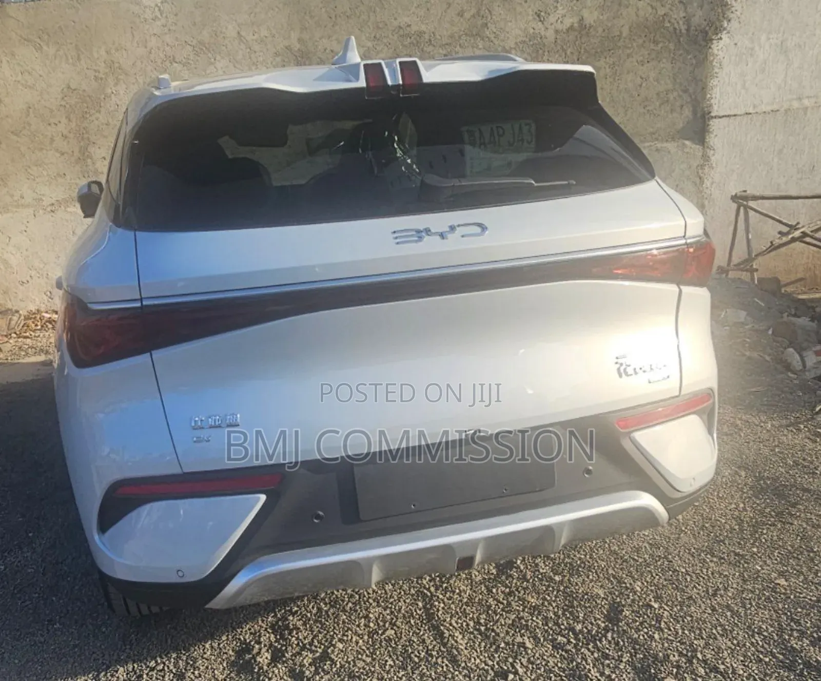 New BYD Yuan Plus 2025 Silver
