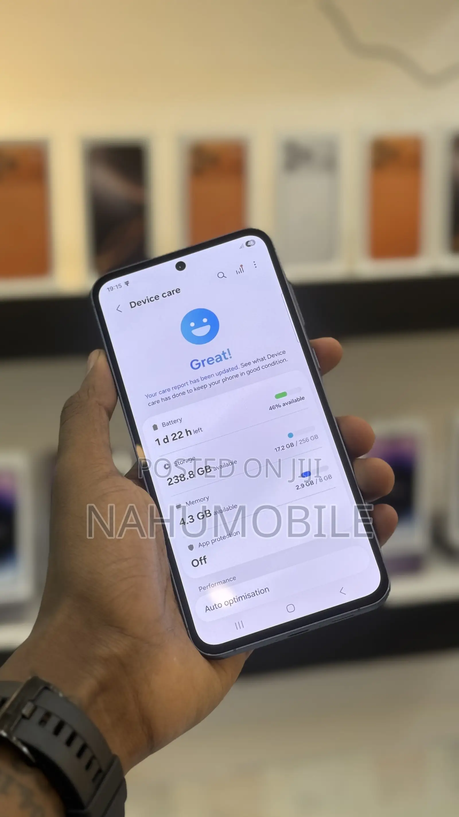 New Samsung Galaxy A55 256 GB Blue