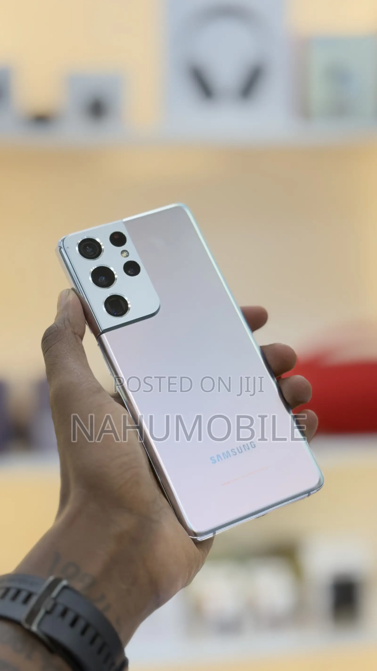 New Samsung Galaxy S21 Ultra 5G 256 GB Silver