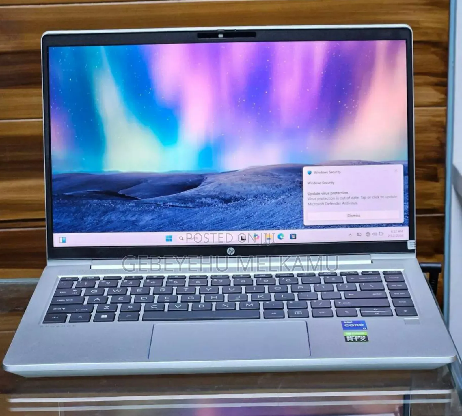 New Laptop HP 16GB Intel Core I7 SSD 512GB