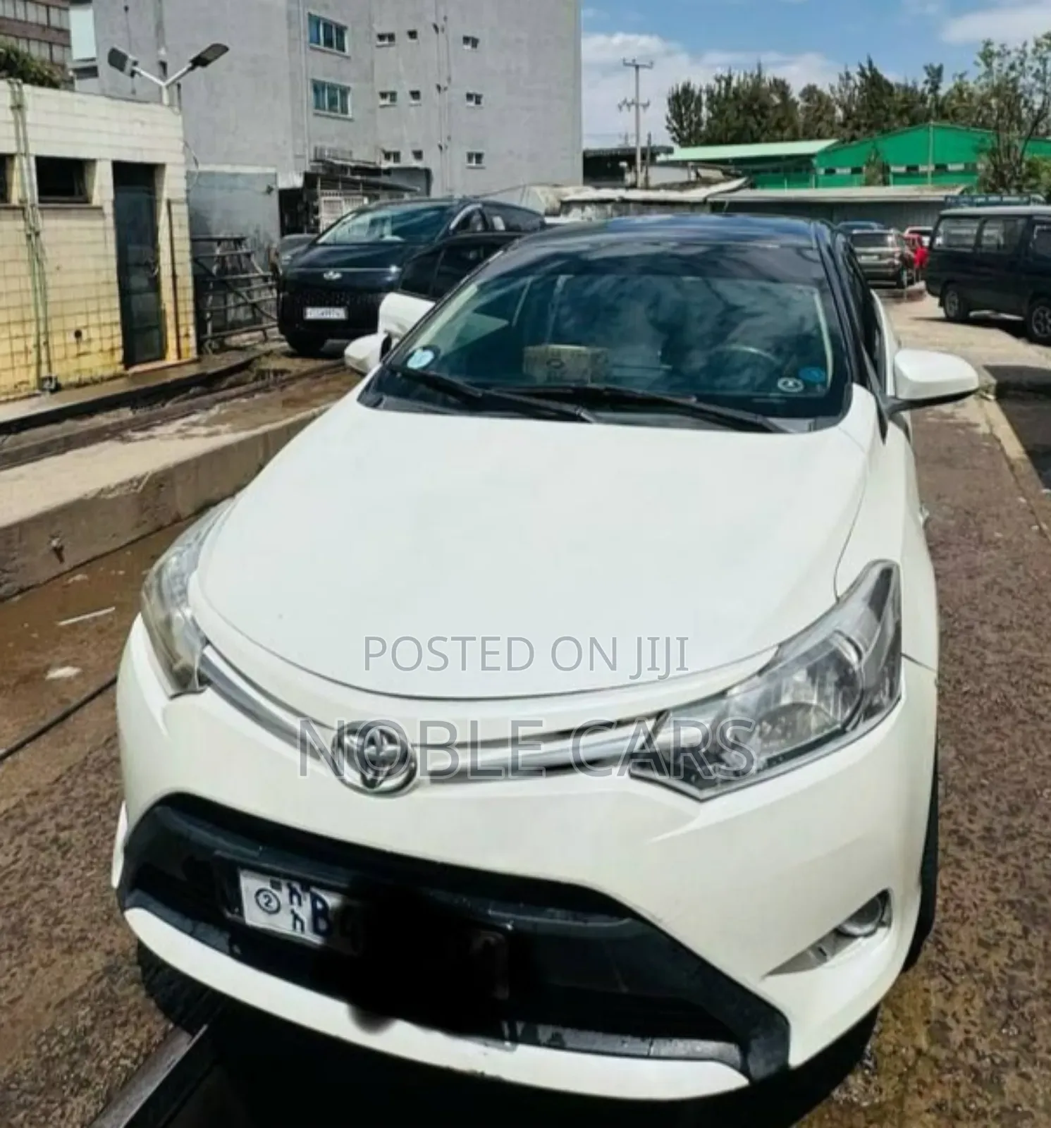 Toyota Yaris 2015 White