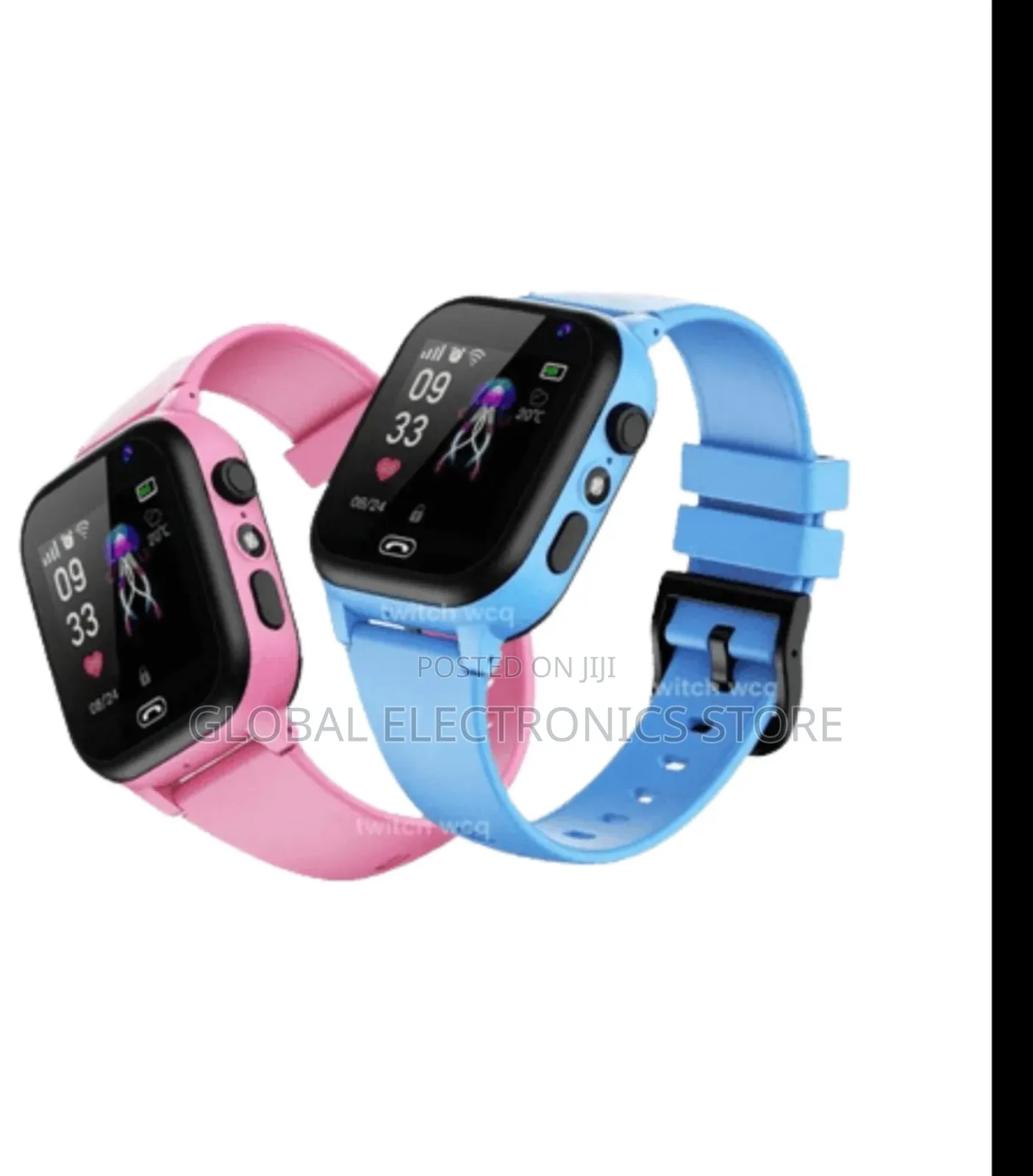 Kids Smart Watch ሲም ካርድ የሚቀበል GPS ያለው
