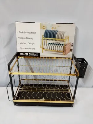 2 Tier Dish Drying Rack