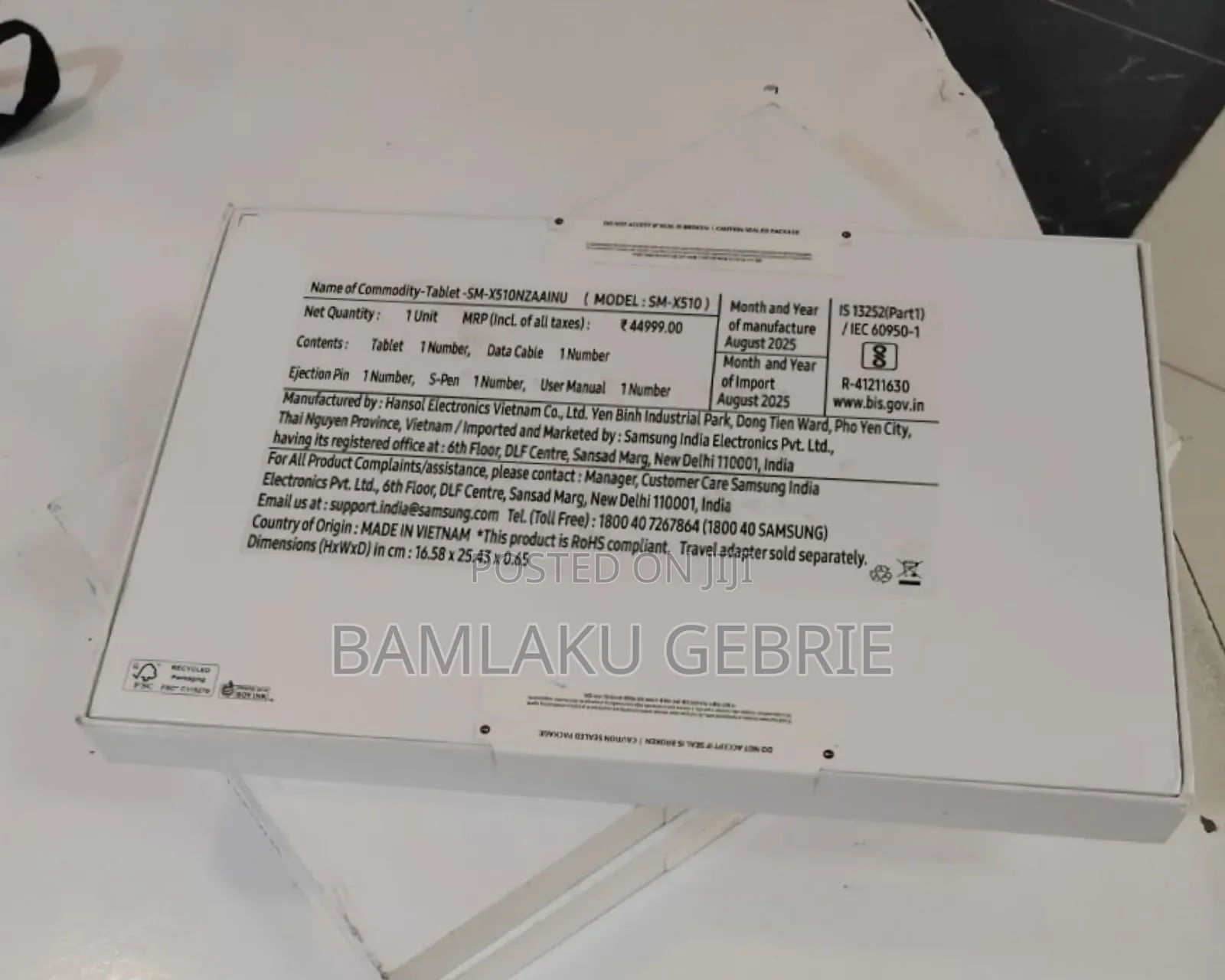 New Samsung Galaxy Tab S9 FE 128 GB