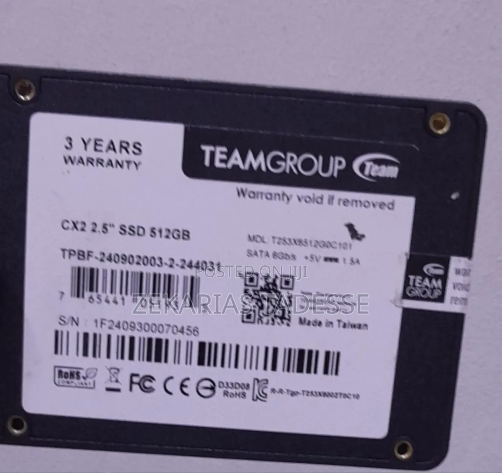 Sata Interanal Hard Disk Team Group