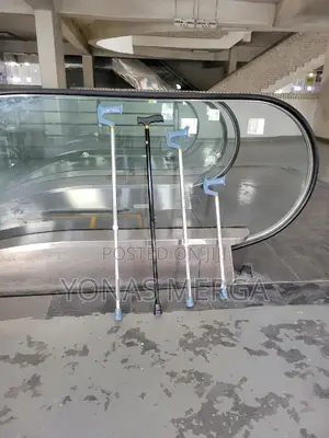 Aluminium Extractable Walking Cane, 95 Cm X 1.33 Mm Tube