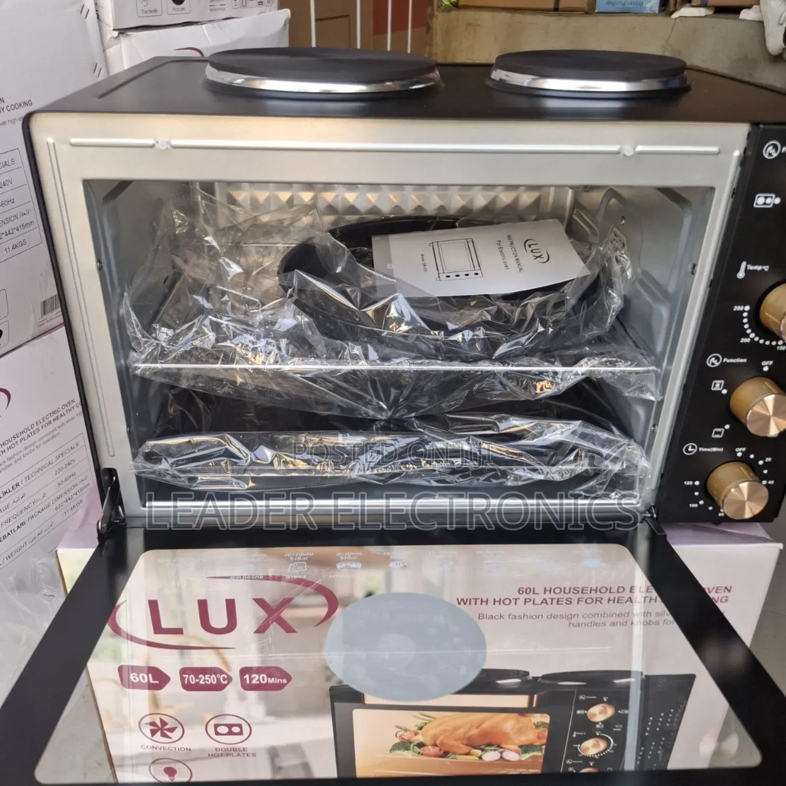 Lux Mini Oven 60 Liter
