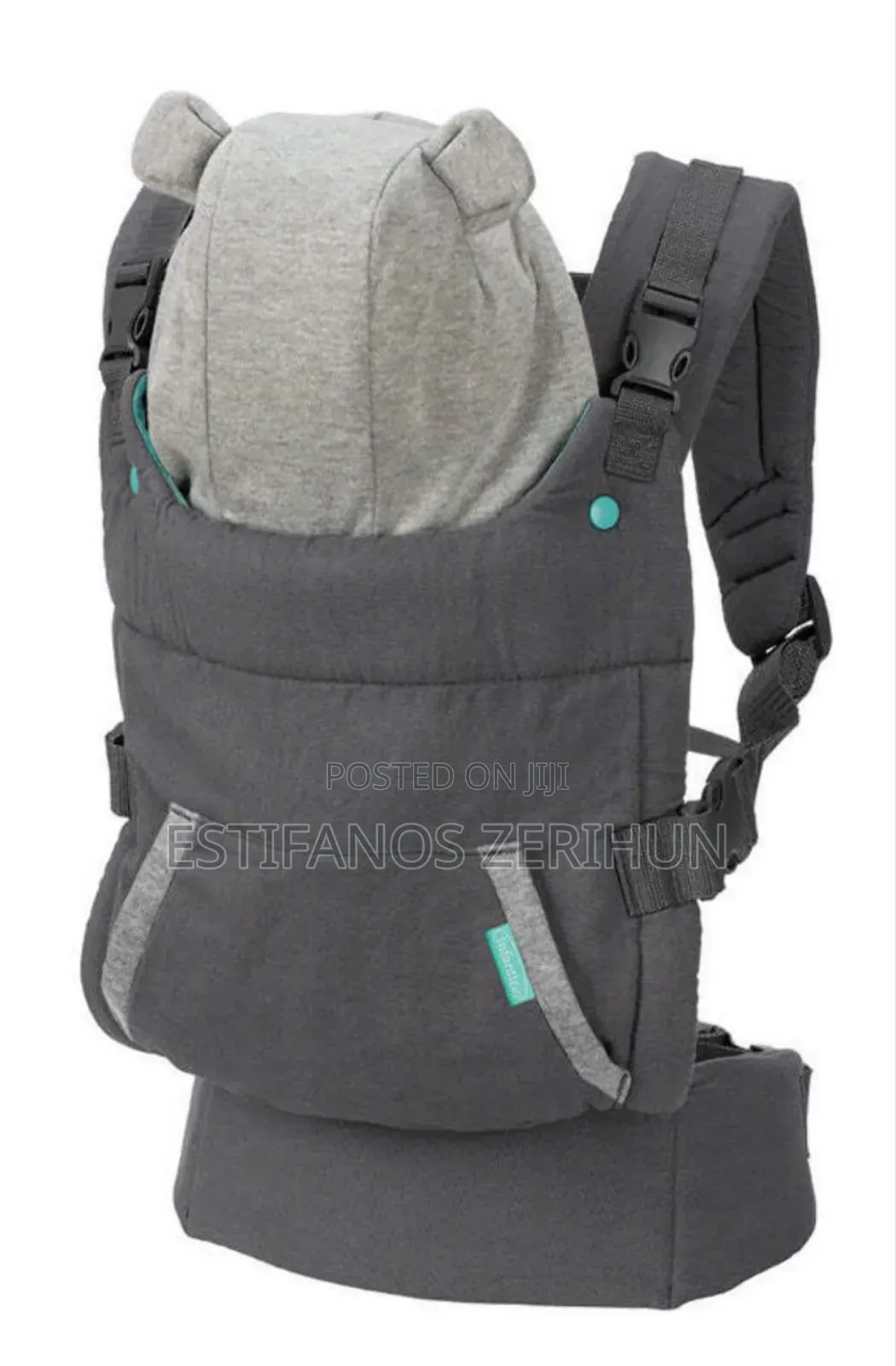 Infantino Baby Carrier (ባለ ኮፍያ)