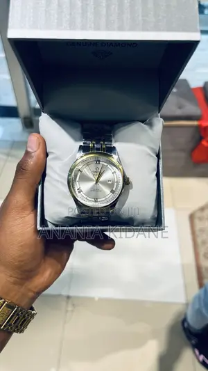 The Golden Omega Automatic Watch