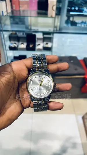 The Golden Omega Automatic Watch