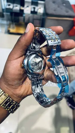 The Golden Omega Automatic Watch