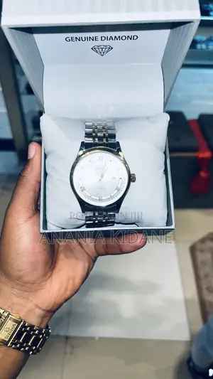 The Golden Omega Automatic Watch