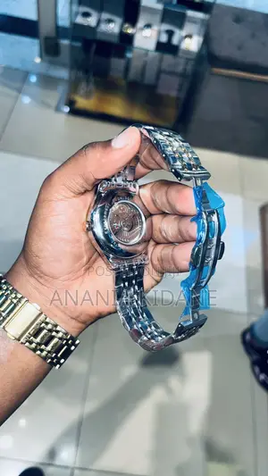 The Golden Omega Automatic Watch