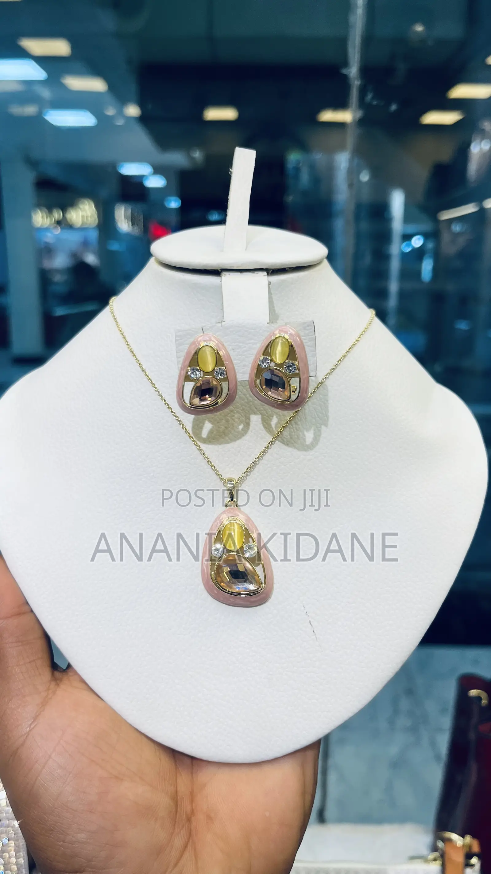 Venus Stainless Full Set Jewelry