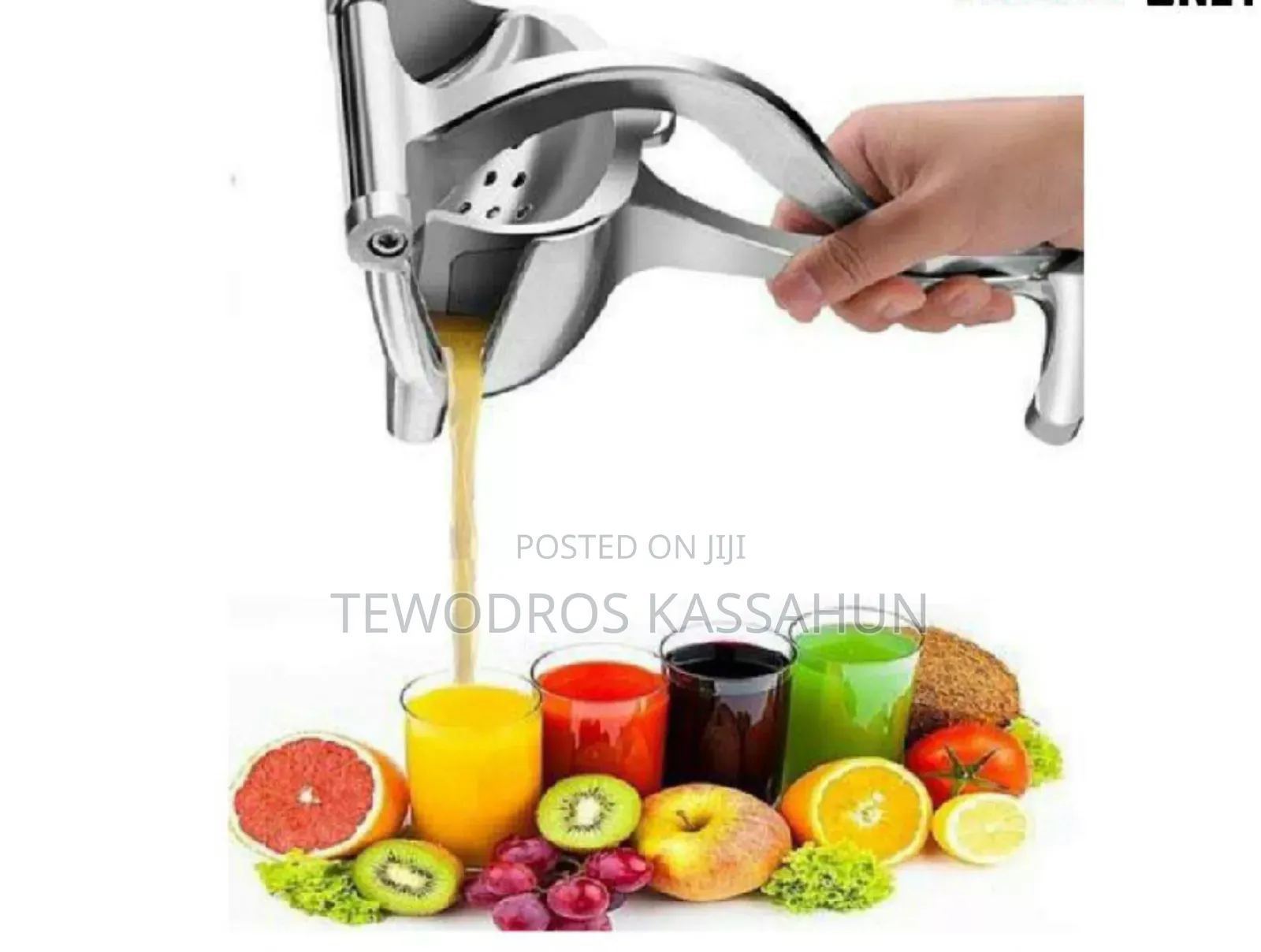 Manual Hand Press Fruit Juicer