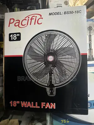 Pacific 18” Wall Fan – Ventilator | 5 Wings | Strong Silent