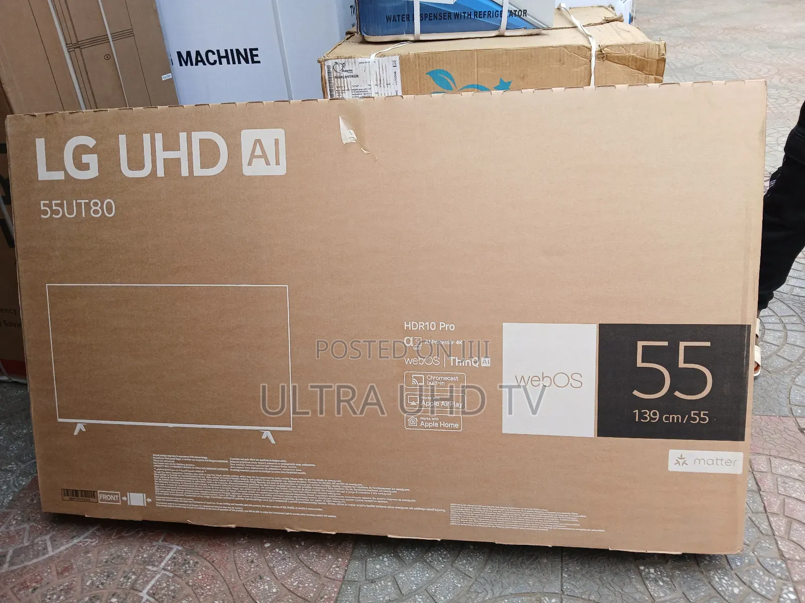 Lg 55-Inch Lg Uhd Ai Smart Tv, Specifically Model 55ut80.Specification
