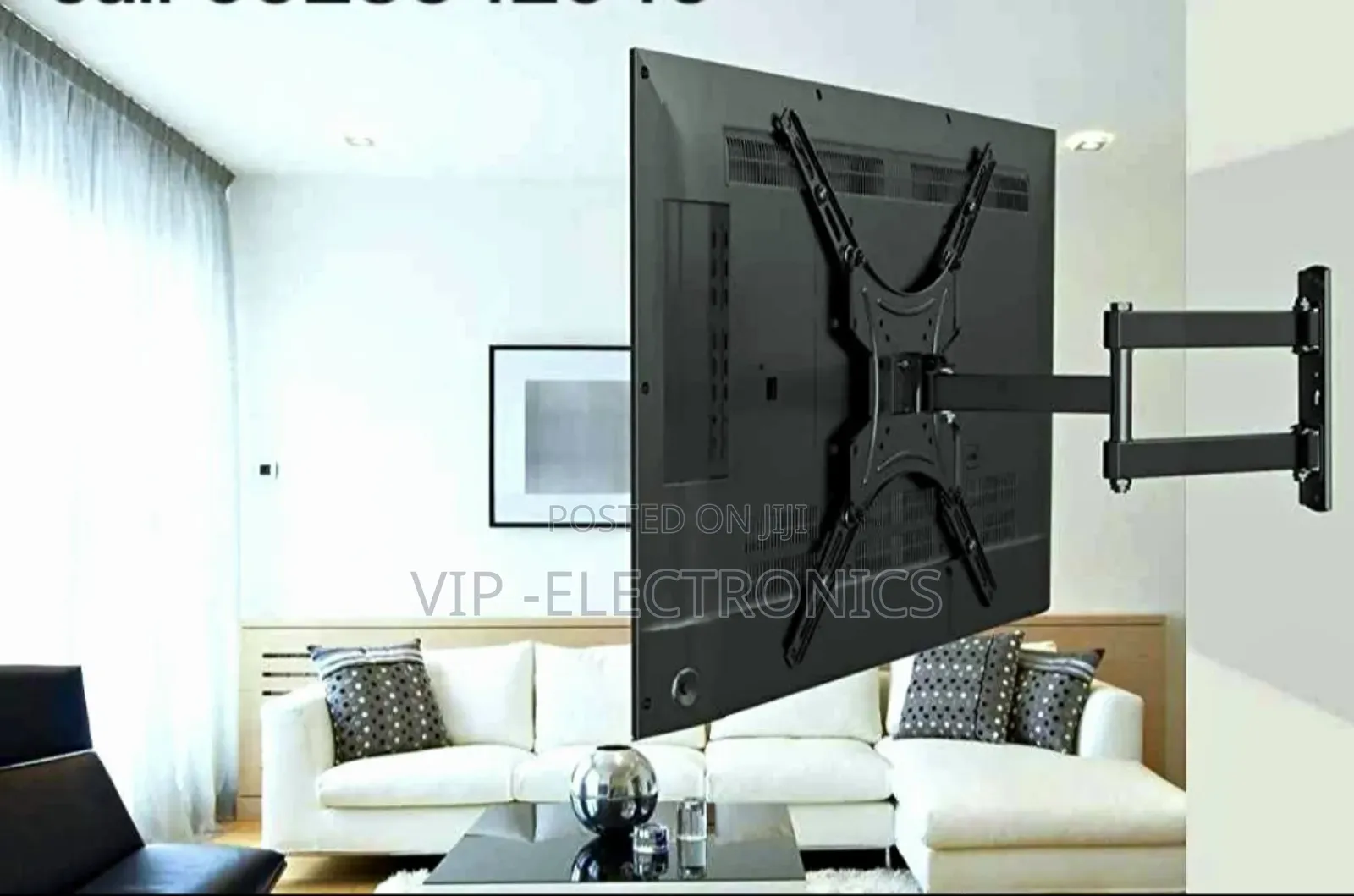 Wall Mount 14-55 Inch Flexible የቴሌቨዥን ተንቀሳቃሽ መሰቀያ