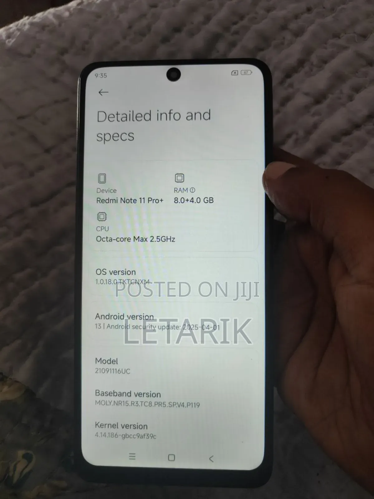 Xiaomi Redmi Note 11 Pro 5G 256 GB Green